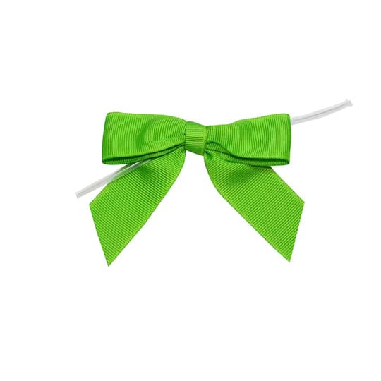JAM Paper 2.5" Grosgrain Twist Tie Bows